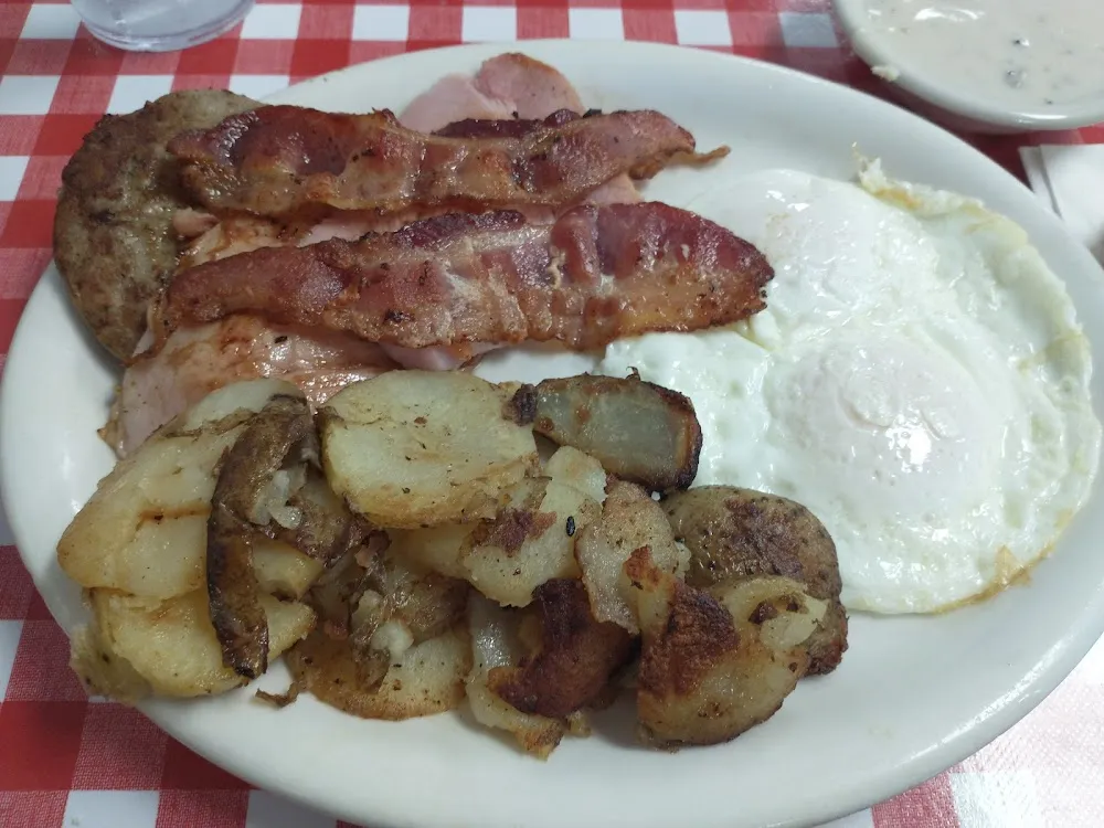 Breakfast Diner Plate